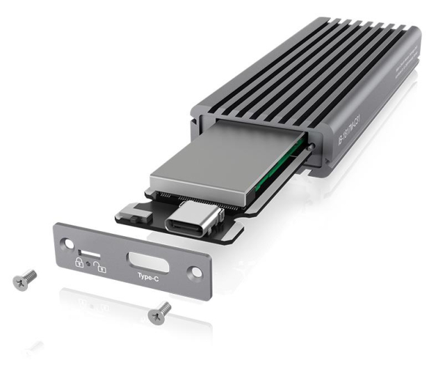 ICY BOX M.2 NVMe USB 3.1 Gen 2 Typ-C (do 10 Gbps) IB-1817M-C31 - 499605 - zdjęcie 3